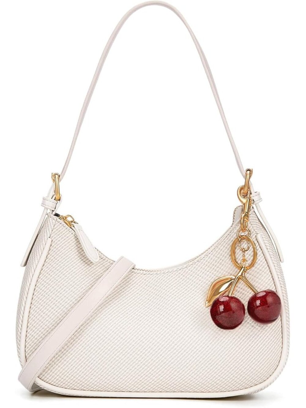 Shoulder Bag for Women Small Crossbody Purse Faux Leather Crescent Shoulder Bag